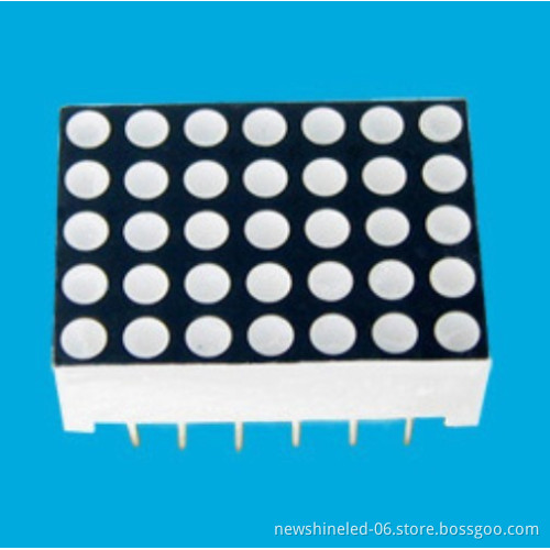 16x16 Red Green Blue LED Matrix Display, 40mm x 40mm